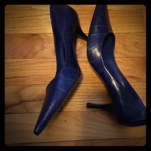 Brand New! Crocodile Blue Shoes
